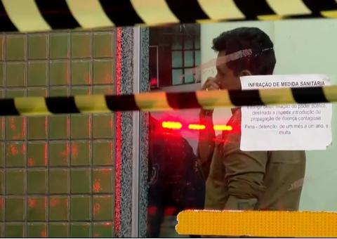 Namorado de Sara Winter solta fogos ao lado de delegacia e vai preso 