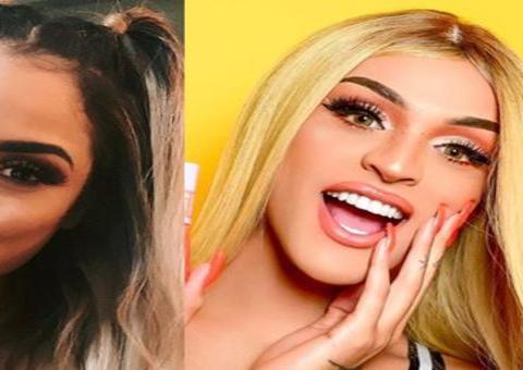 Lexa ataca de cupido e apresenta chefe gato para Pabllo Vittar