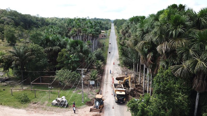 Sai licitação para serviços de manutenção na rodovia Manaus-Itacoatiara - AM-010