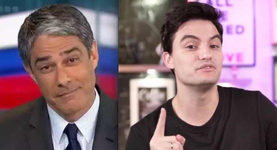 Felipe Neto desafia William Bonner após prisão de Queiroz: ‘troco meu nome’