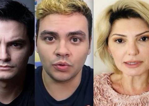 Felipe e Luccas Neto processam em R$ 200 mil Antonia Fontenelle por fake news sobre pedofilia