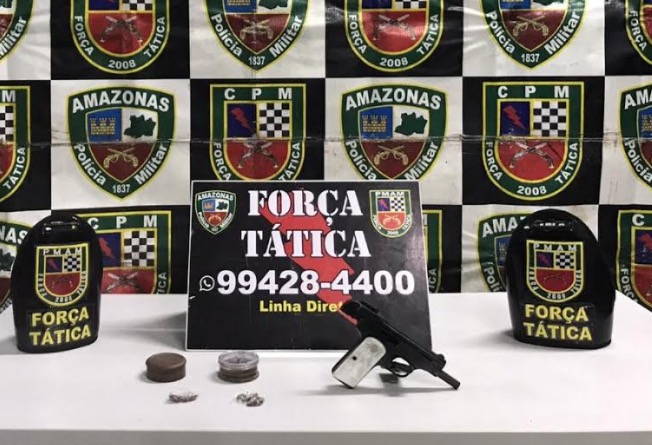 Em Manaus, homem é preso após ameaçar matar vizinhos a tiros em condomínio
