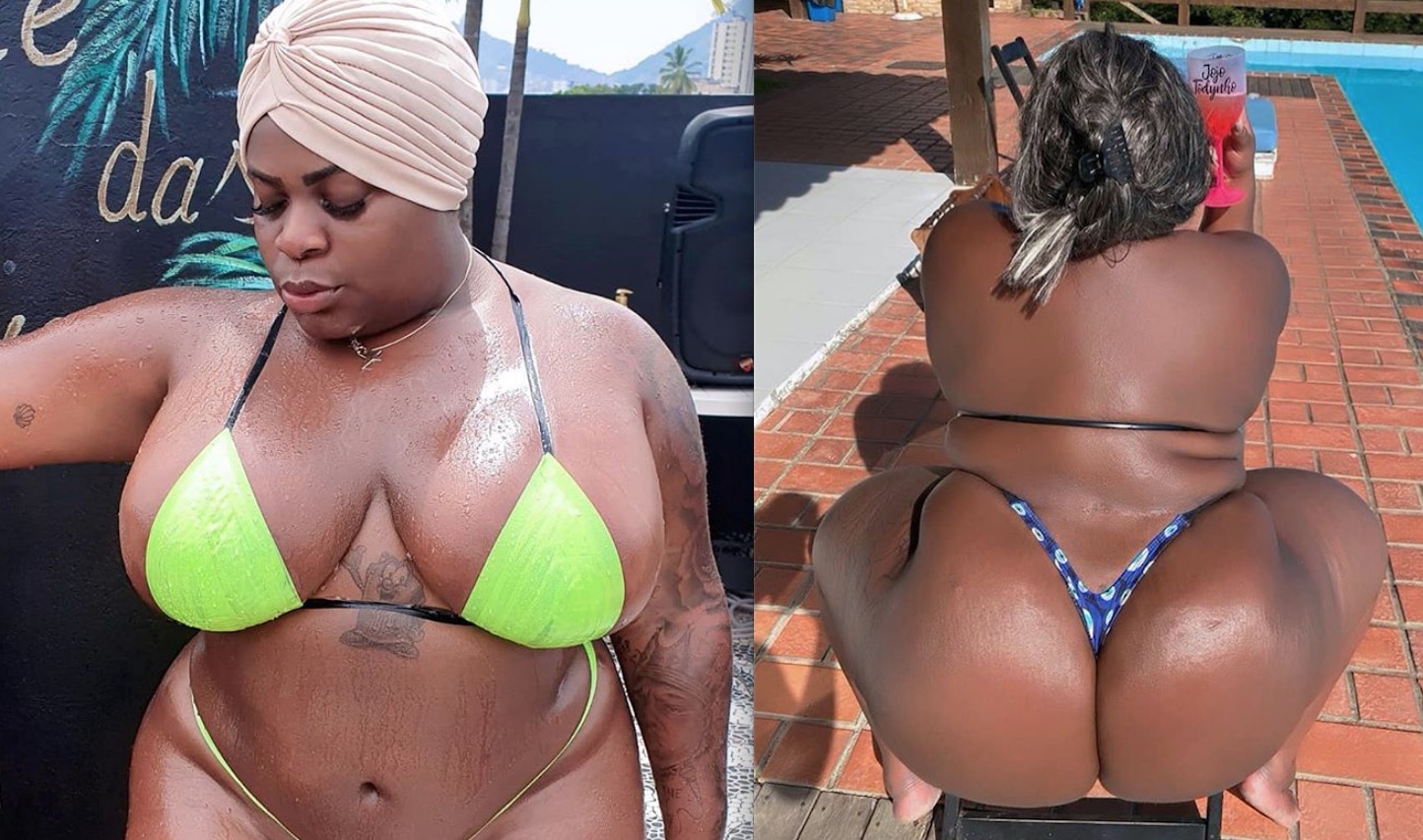 Jojo Todynho exibe bumbum massivo em fio-dental PP