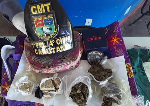 Polícia apreende drogas em casa flutuante no Amazonas 