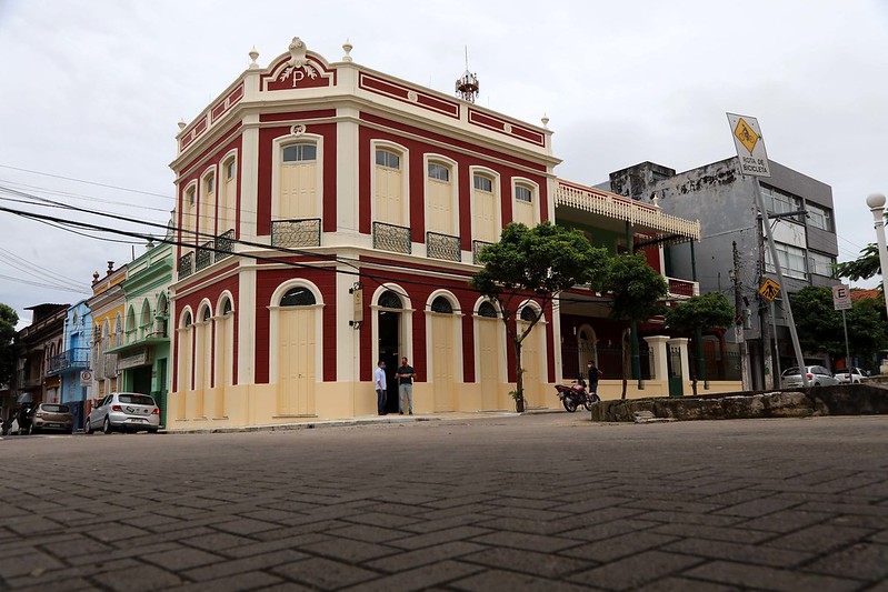 Passeio virtual mostra biblioteca municipal João Bosco Pantoja restaurada