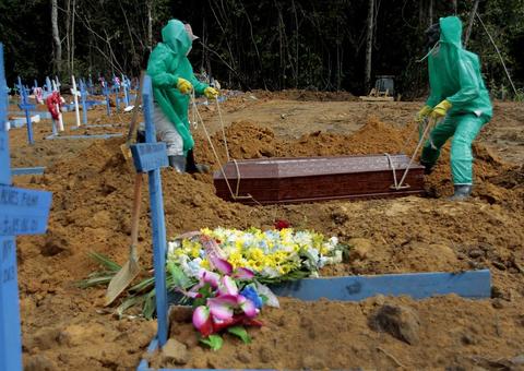 Manaus registra quase 40 enterros na última segunda-feira