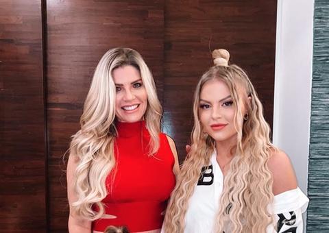 Mãe de Luísa Sonza engata namoro com bonitão