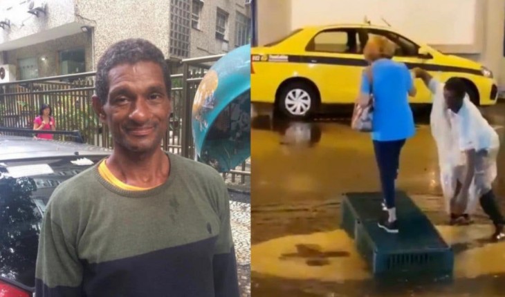 Morre guardador de carros que viralizou após ajudar idosa durante temporal 