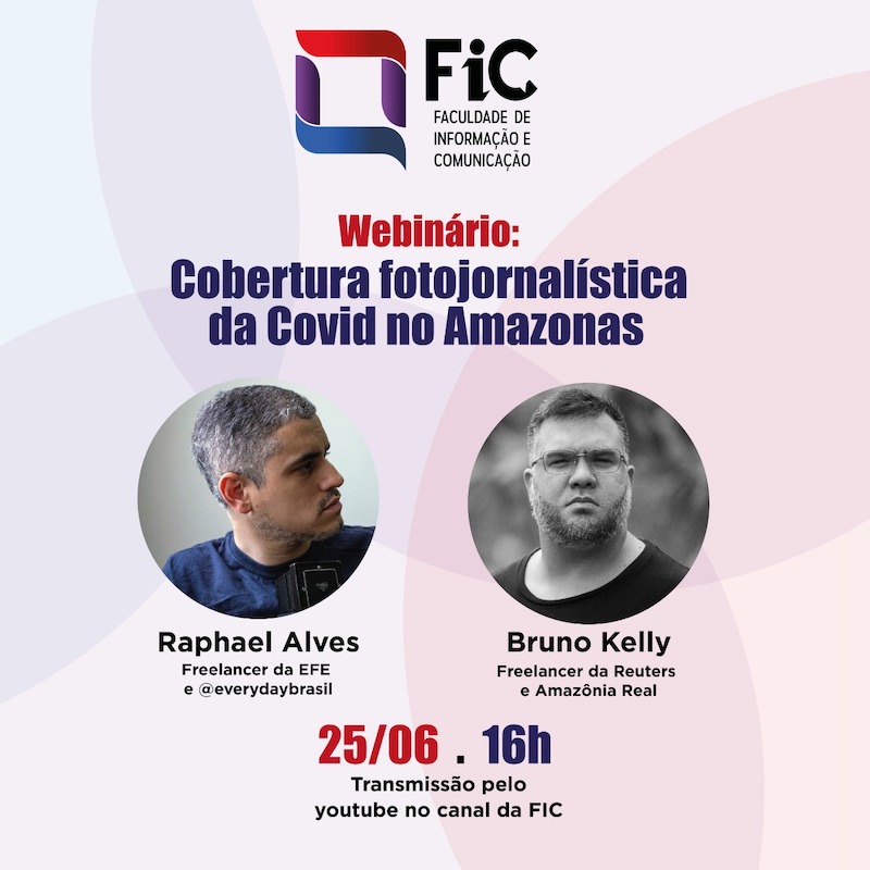 Webinário da Ufam discute cobertura fotojornalística da covid-19 no Amazonas