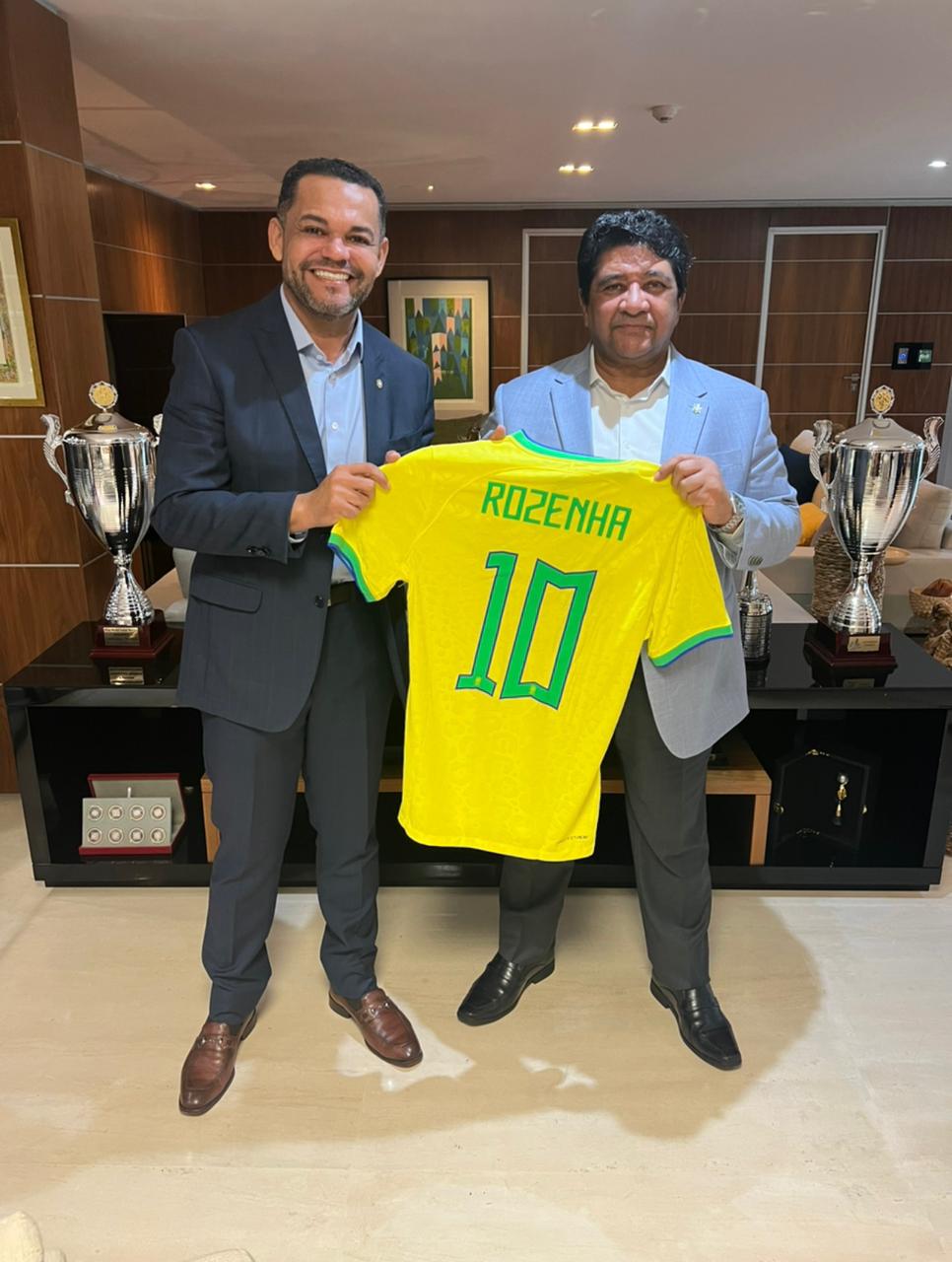 Deputado propõe Título de Cidadão do Amazonas ao presidente da CBF