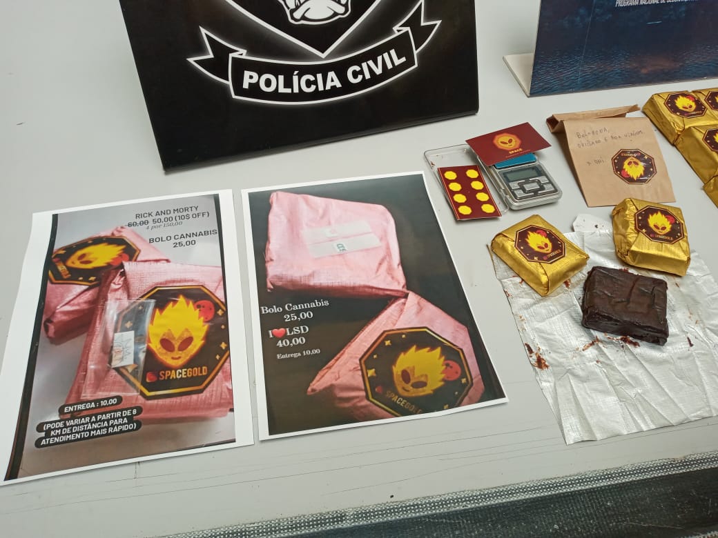 Homem é preso por vender brownie's de maconha para adolescentes em Manaus