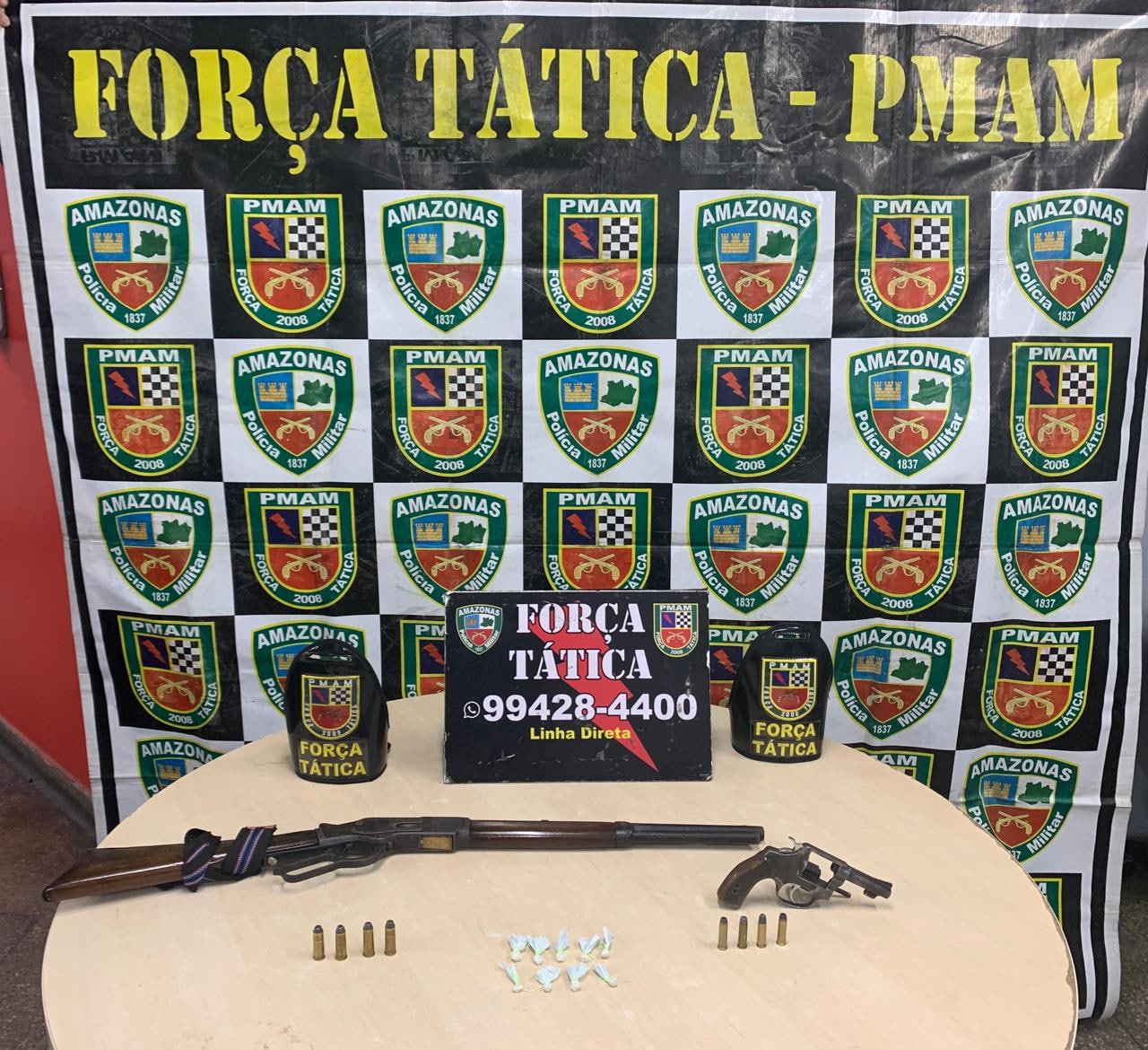 Após ameaçar motorista de aplicativo com rifle, jovem é preso em Manaus