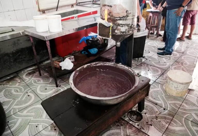 Peles e ossadas de animais são encontradas em loja de açaí no Centro