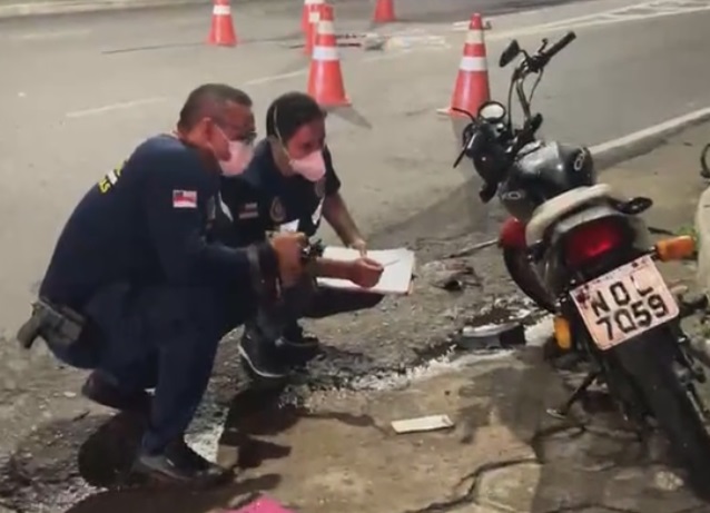 Motociclista morre em grave acidente no Distrito Industrial, em Manaus