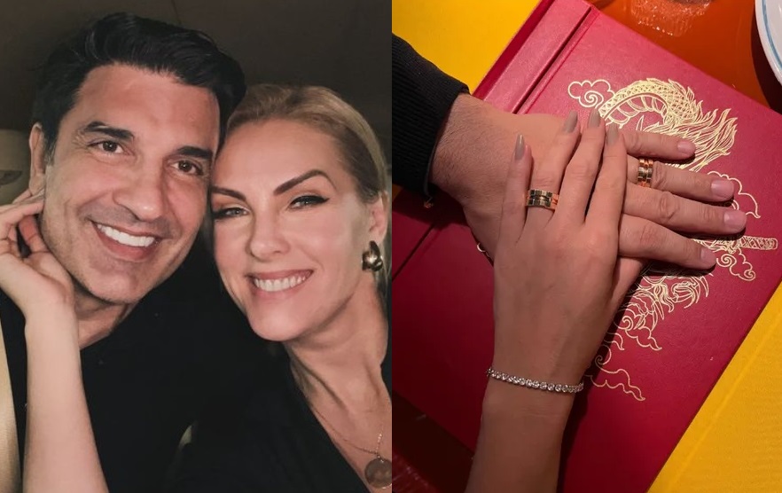 Em Portugal, Edu Guedes pede Ana Hickmann em casamento