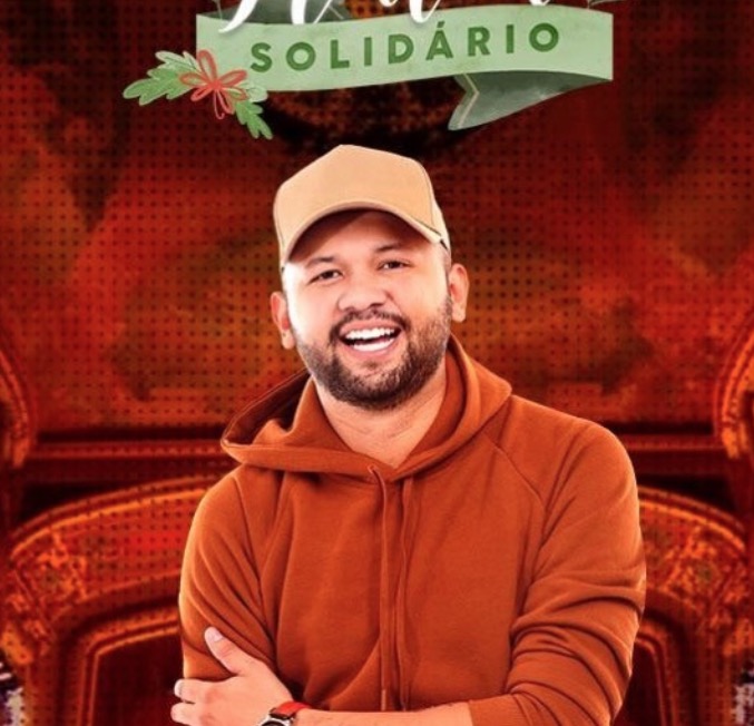 Natal Solidário terá live-show no Teatro Amazonas com Uendel Pinheiro