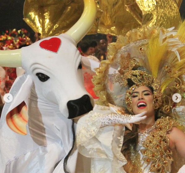 Djidja Cardoso deixa posto de Sinhazinha do Garantido