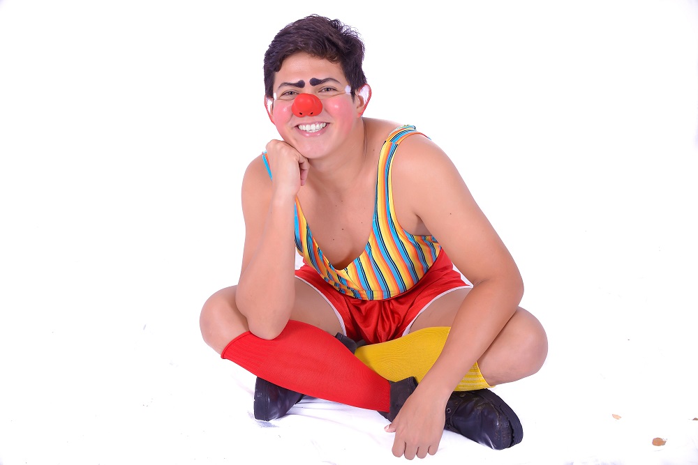 Klindson Cruz, o palhaço Pingo tem projetos aprovados pela Lei Aldir Blanc