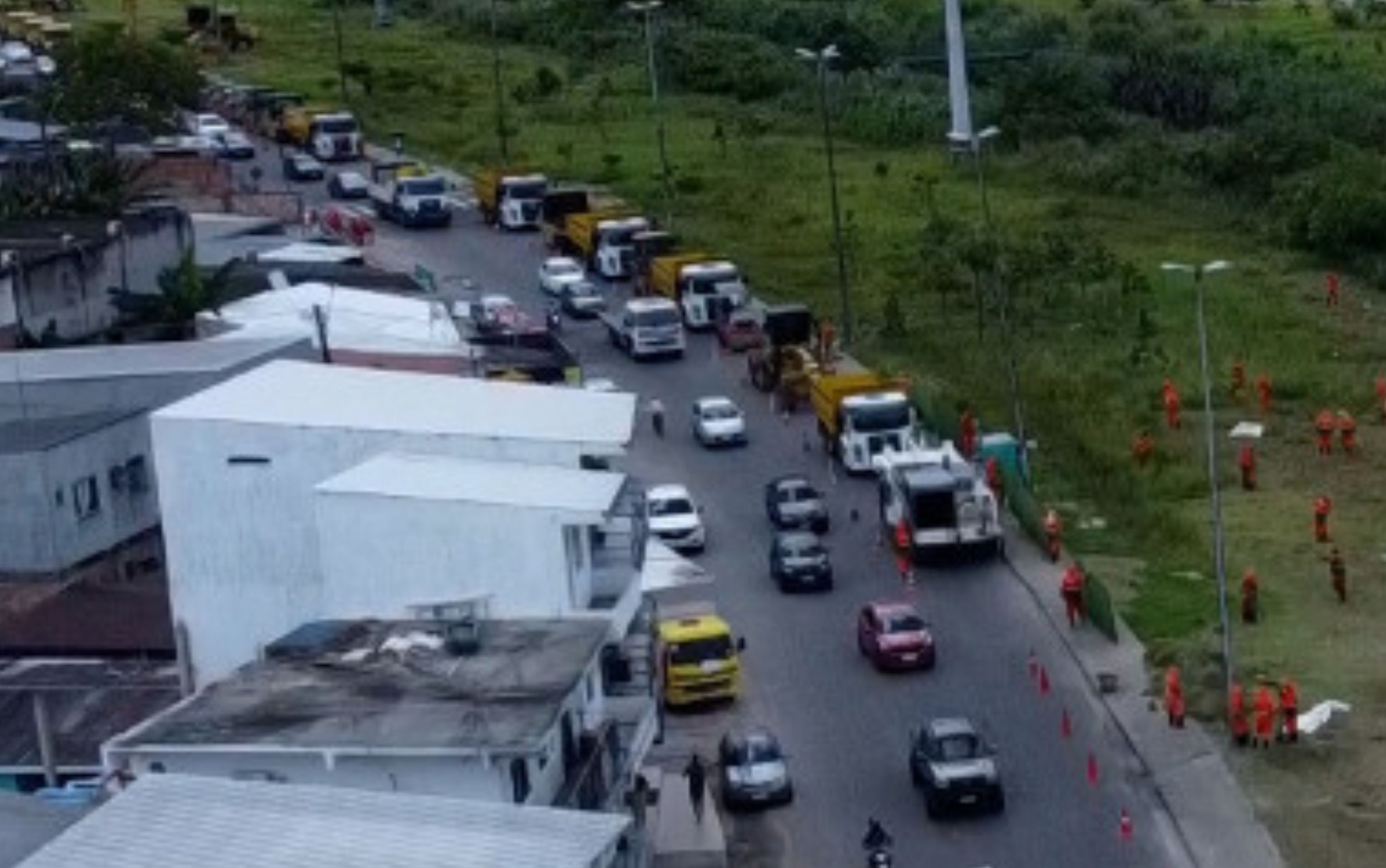 Avenida é interditada para inauguração do parque Gigantes da Floresta