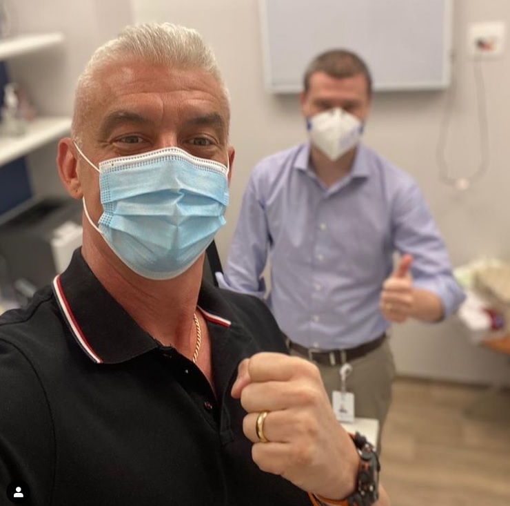 Marido de Ana Hickmann comemora remissão de câncer