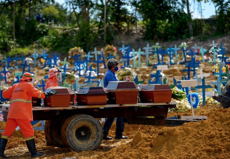 Amazonas registra 26 novas mortes por covid-19