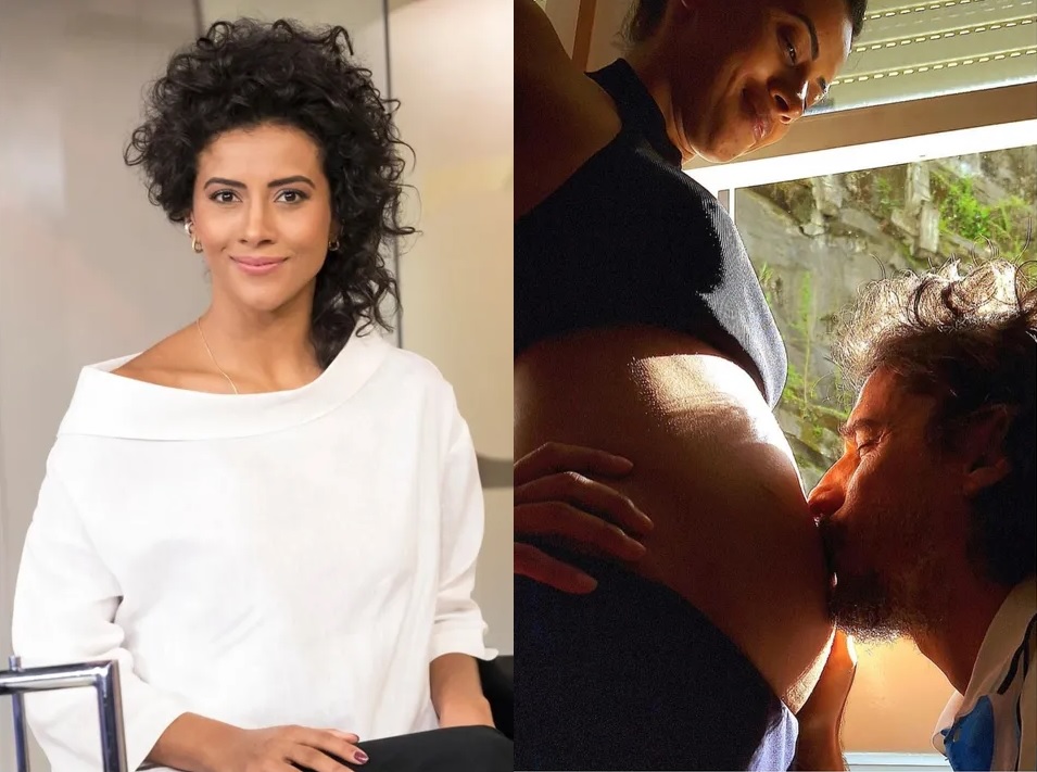 Âncora da GloboNews Aline Midlej dá à luz primeira filha