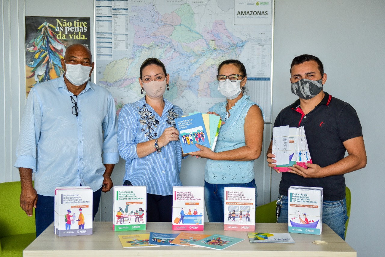 No Amazonas, 57% dos turistas acham satisfatória prevenção à covid-19