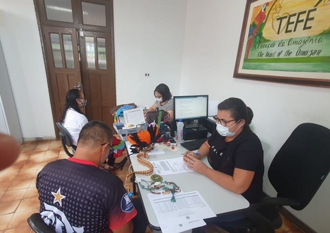 Equipe Setemp faz cadastramento e renovação da Carteira Nacional do Artesão