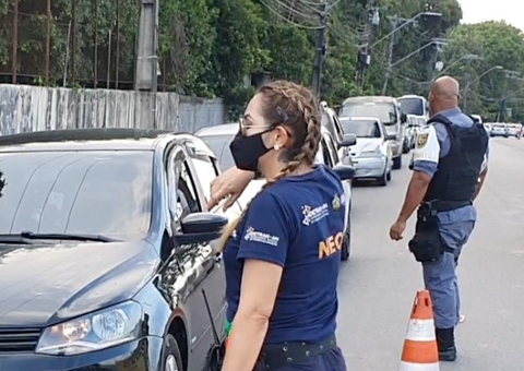 Detran-AM flagra 33 motoristas embriagados em operações do final de semana