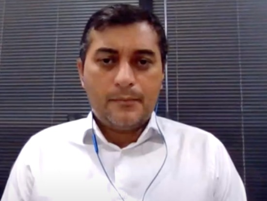 Governador do Amazonas culpa festas clandestinas por piorarem situação  