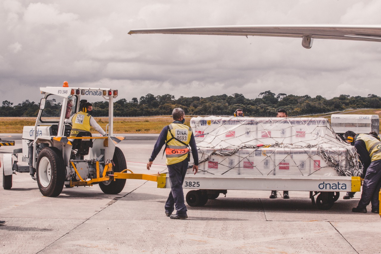 Amazonas já recebeu 555,6 mil doses de vacinas do Ministério da Saúde 