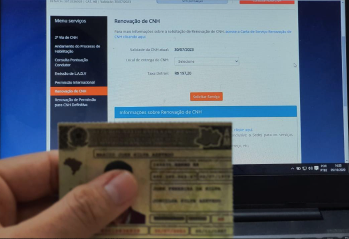 CNH vencida pode ser renovada direto pela internet no Amazonas; saiba como