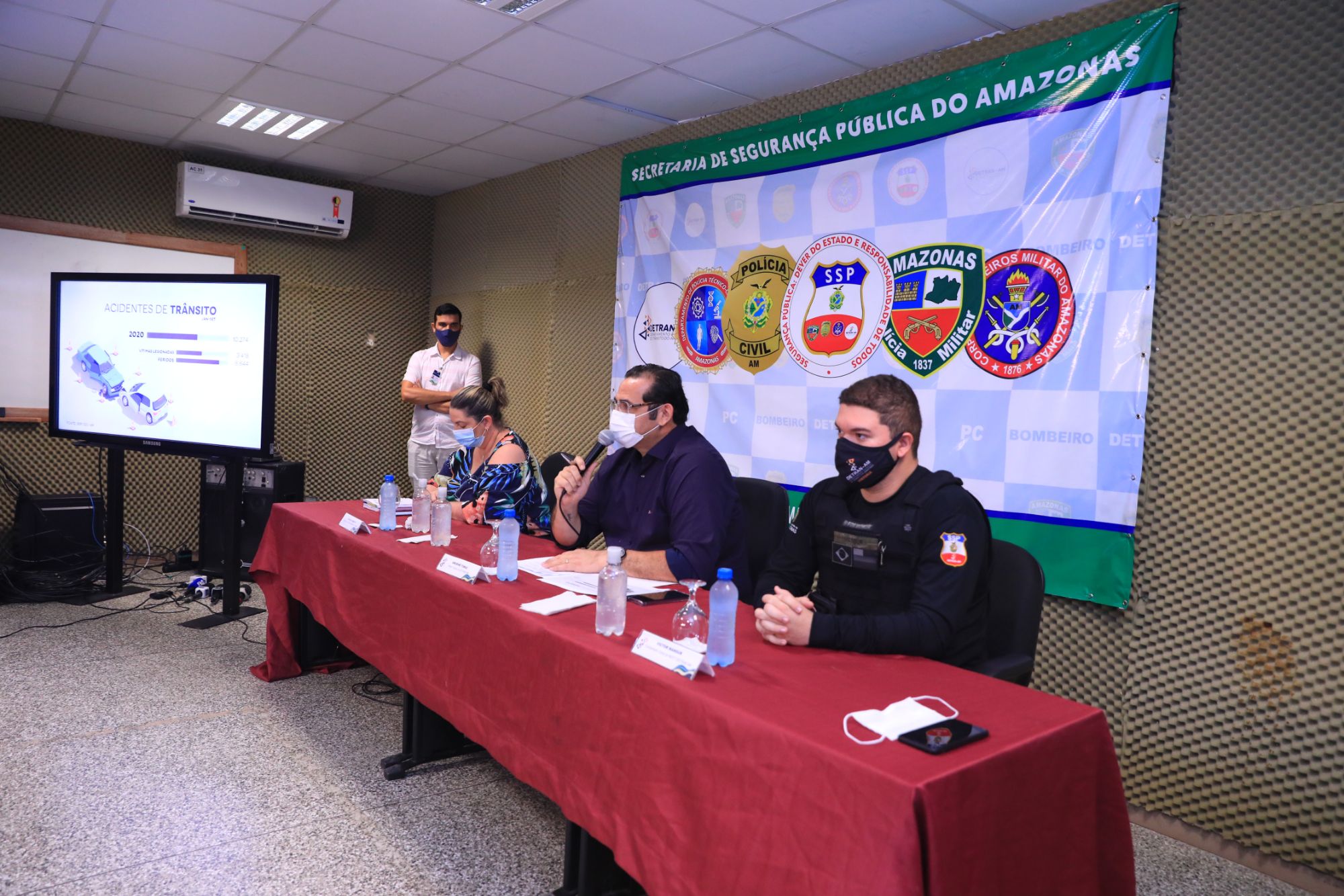 Governo executa plano para prevenir acidentes e reduzir internações no AM