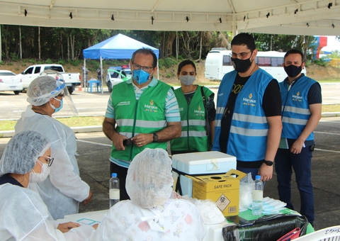Comissão fiscaliza pontos de vacinação em Manaus: 'dentro da normalidade'