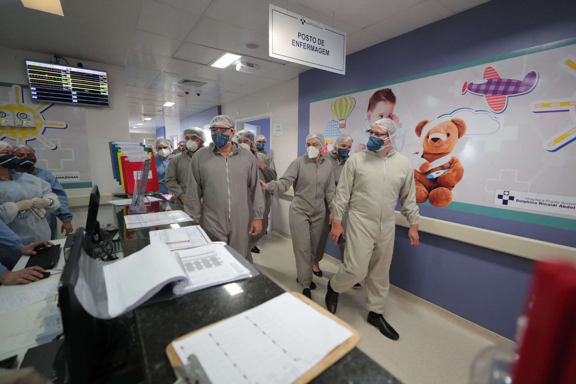 Hospital Delphina Aziz recebe 10 novos leitos de UTI para Covid