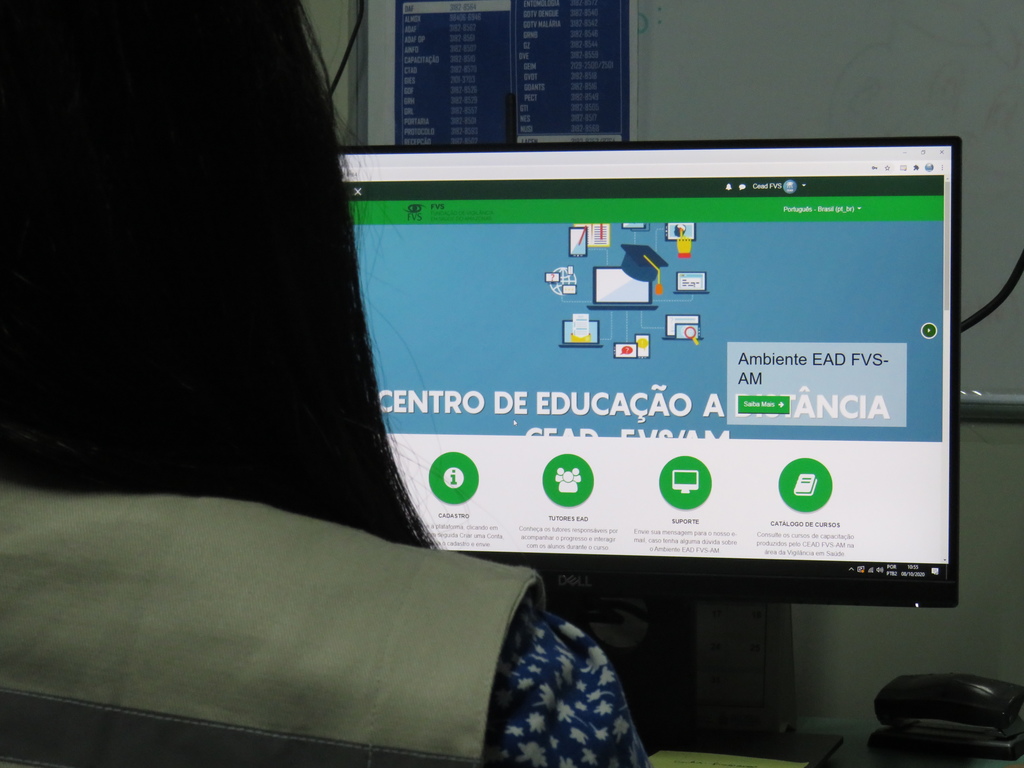 FVS oferece curso à distância sobre Covid-19 