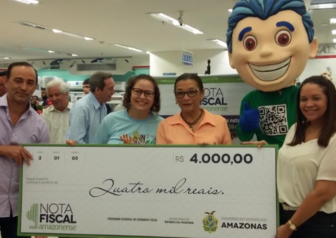 Sorteios da Nota Fiscal Amazonense retornam em janeiro