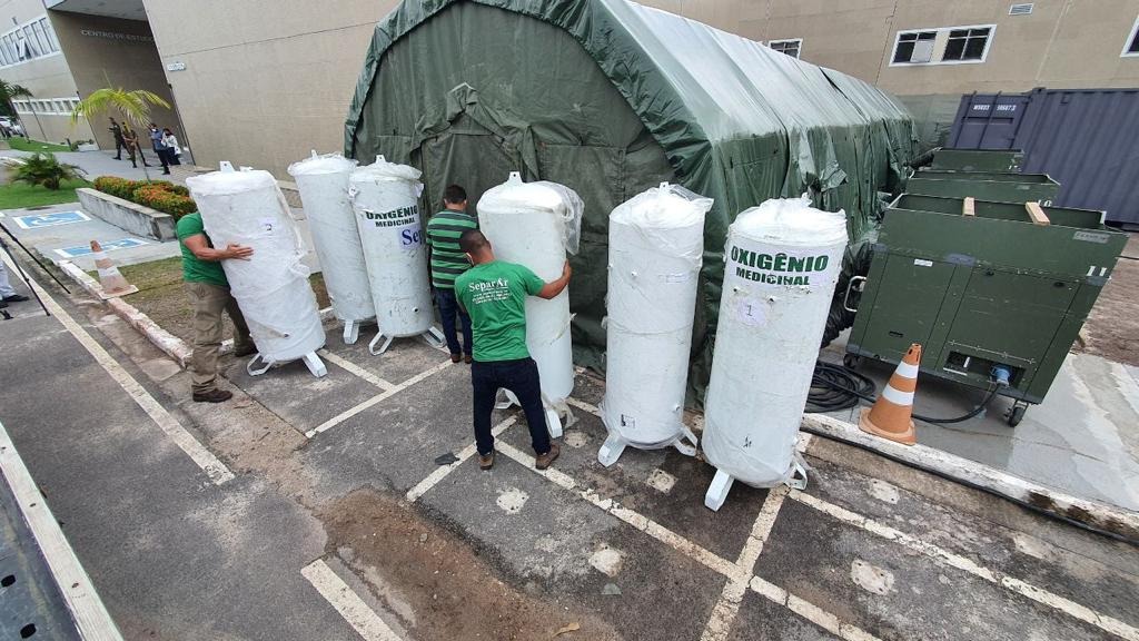 Amazonas ganha reforço de cinco usinas independentes de oxigênio