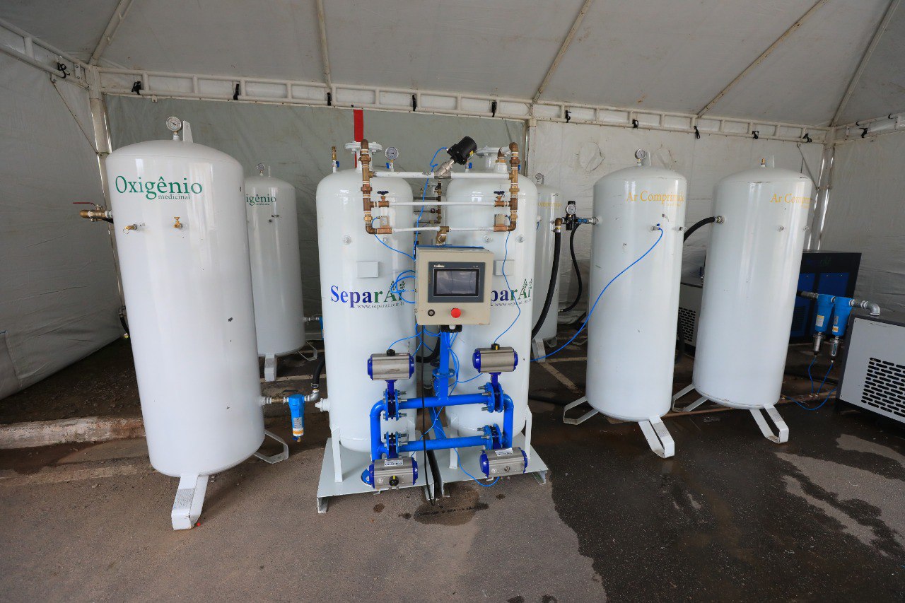 Amazonas recebe mais duas miniusinas para ajudar na produção de oxigênio 