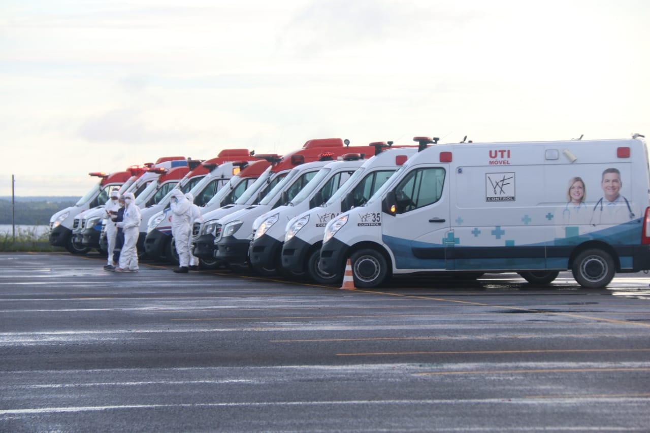Saiba onde estão os 111 pacientes com covid-19 transferidos de Manaus