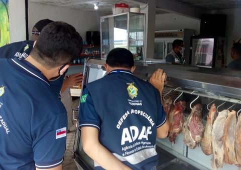 Operação flagra venda de carnes ilegais em açougues no Amazonas