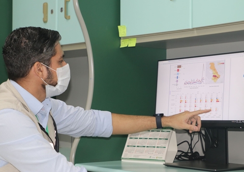 Painel monitora situação da pandemia no interior do Amazonas