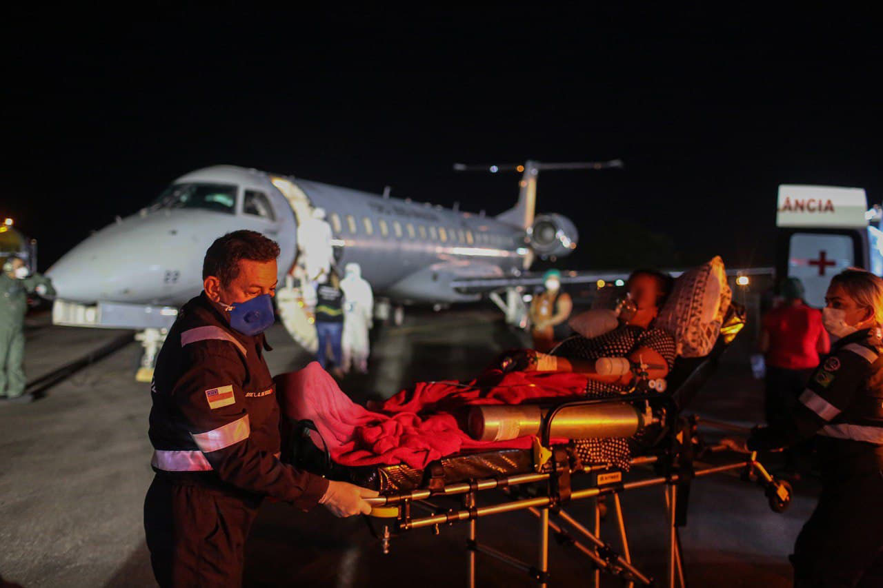 Tocantins recebe mais 17 pacientes com Covid-19 de Manaus