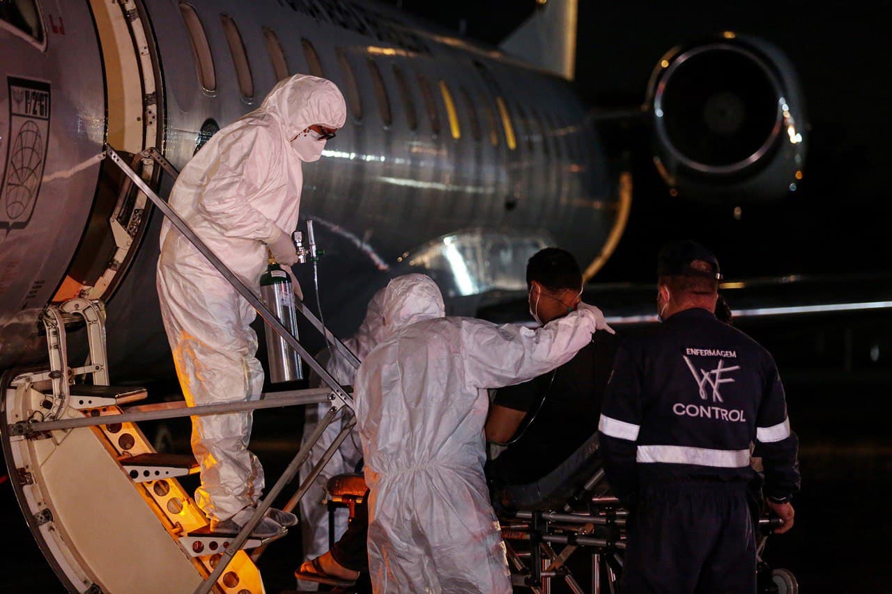 Amazonas transferiu 506 pacientes com Covid-19 para outros estados