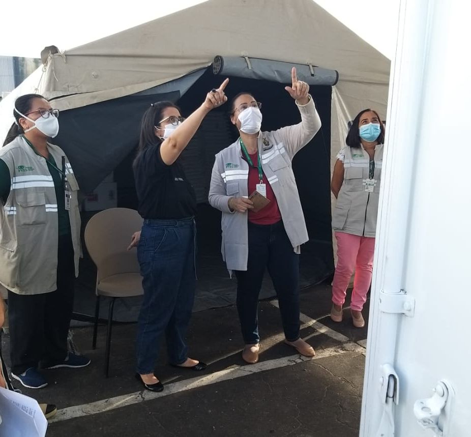 Covid-19: Justiça Federal visita local de armazenamento da vacina em Manaus