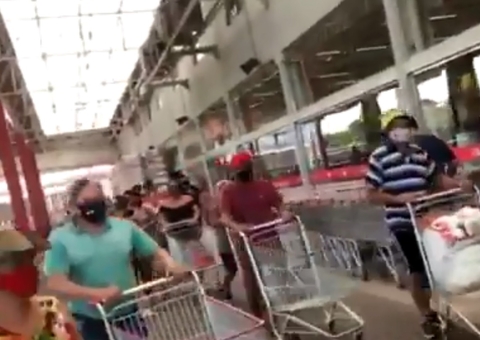 Áudio fake sobre fechamento de supermercados gera desespero em Manaus