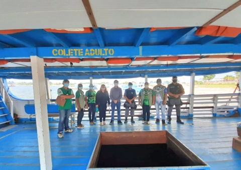 Inspeção do MP encontra várias irregularidades em embarcações no Amazonas