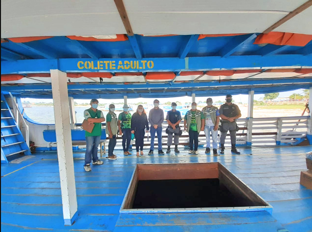 Inspeção do MP encontra várias irregularidades em embarcações no Amazonas