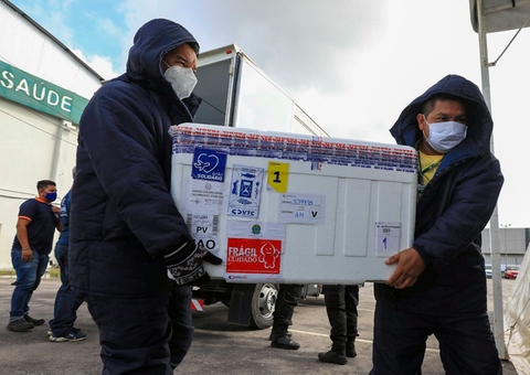 Amazonas recebe mais 44.600 doses da vacina CoronaVac 