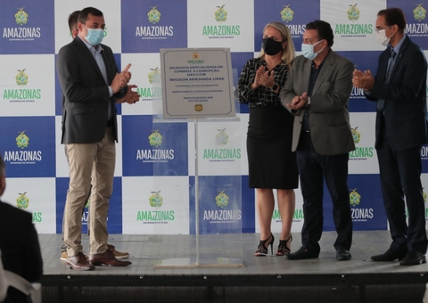 Delegacia Especializada em Combate à Corrupção é inaugurada em Manaus